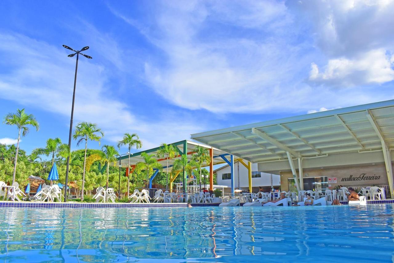 Hotel Diroma Fiori - Parque Aquatico E Muitas Piscinas Калдас Новас Екстериор снимка