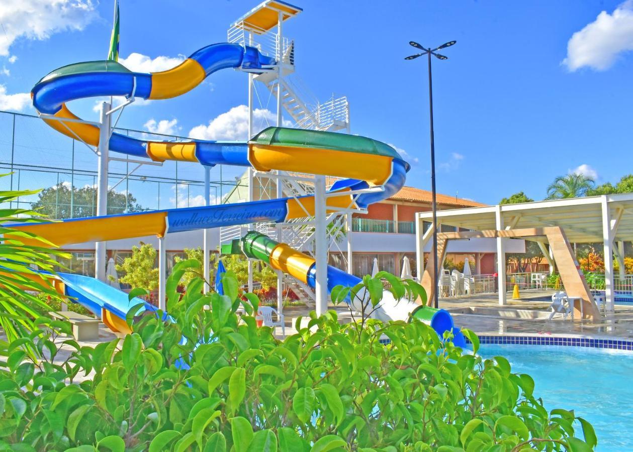 Hotel Diroma Fiori - Parque Aquatico E Muitas Piscinas Калдас Новас Екстериор снимка